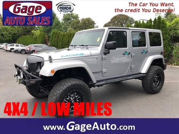 2013 Jeep Wrangler Unlimited Moab Moab SUV for sale in Milwaukie, OR