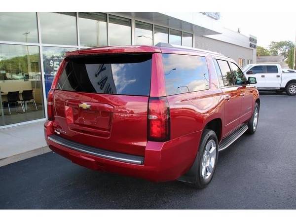 2015 Chevrolet Suburban SUV LTZ - Chevrolet Crystal Red Tintcoat for sale in Green Bay, WI – photo 4