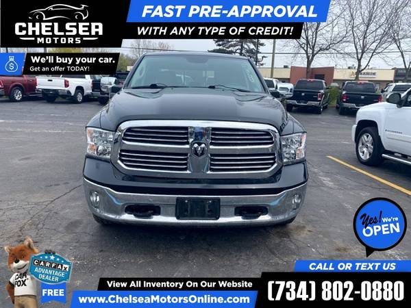 475/mo - 2016 Ram 1500 Big Horn 4WD! 4 WD! 4-WD! EcoDiesel! Crew Cab for sale in Chelsea, MI – photo 3
