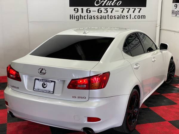 2007 LEXUS IS 250 EXTRA CLEAN FINANCING AVAILABLE!! for sale in MATHER, CA – photo 6