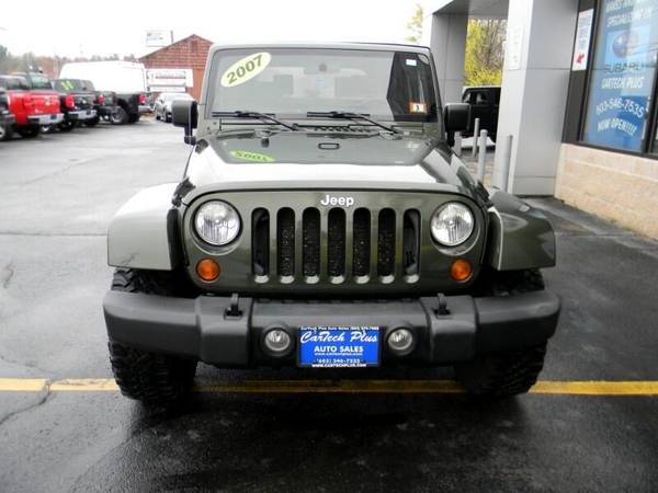 2007 Jeep Wrangler 2DR SAHARA 4WD 3 8L V6 WITH MUDDERS - cars & for sale in Plaistow, MA – photo 3