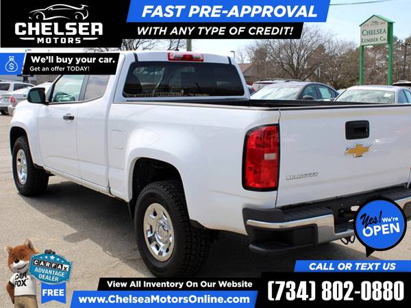 204/mo - 2016 Chevrolet Colorado Work Truck Extended Cab - Easy for sale in Chelsea, MI – photo 7
