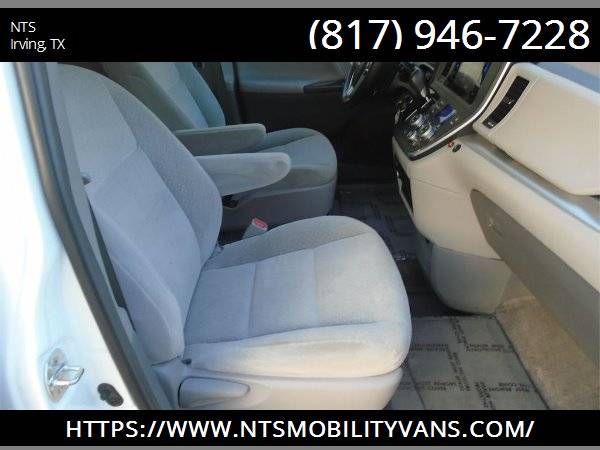 2017 TOYOTA SIENNA MOBILITY HANDICAPPED WHEELCHAIR POWER RAMP VAN for sale in Irving, AR – photo 19