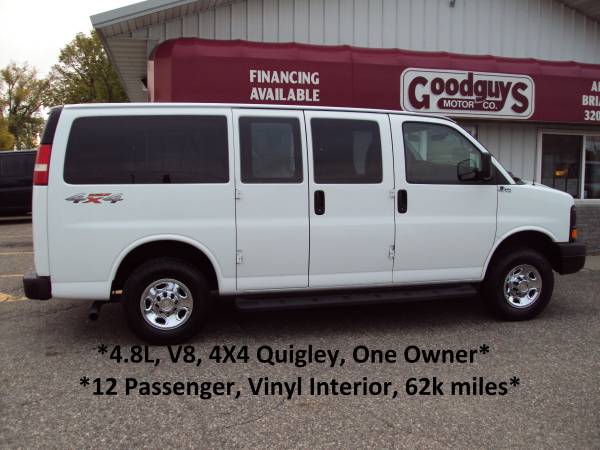 ALL WHEEL DRIVE EXPRESS VANS - cars & trucks - by dealer - vehicle... for sale in Waite Park, MN – photo 12