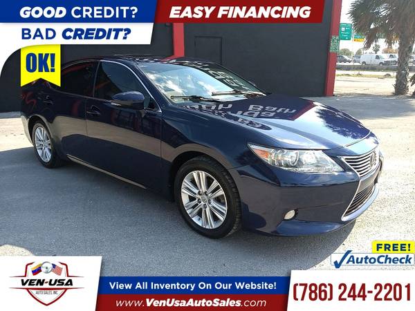 2013 Lexus ES 350 BaseSedan FOR ONLY 234/mo! - - by for sale in Miami, FL – photo 3
