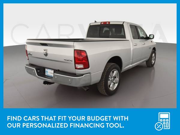 2018 Ram 1500 Quad Cab Big Horn Pickup 4D 6 1/3 ft pickup Silver for sale in Spring Hill, FL – photo 6