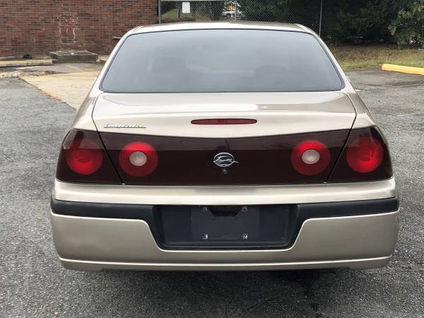 2002 Chevy Impala - Low Miles!! for sale in Charlotte, NC – photo 7