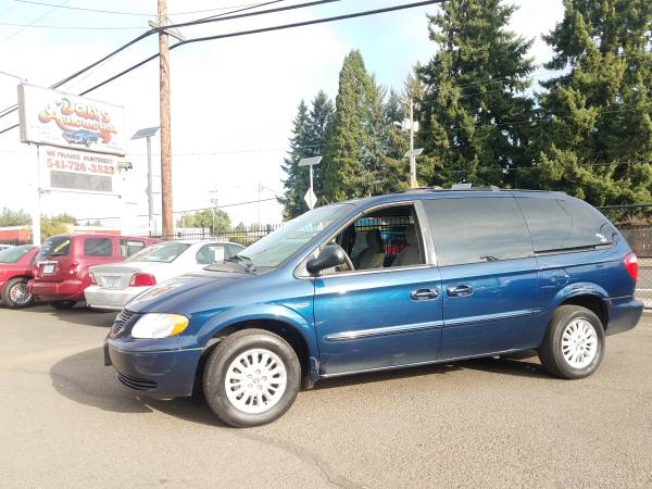 SOLD with NO False Low Down payment Promises 2002 Chrysler T and C Van for sale in Springfield, OR – photo 3