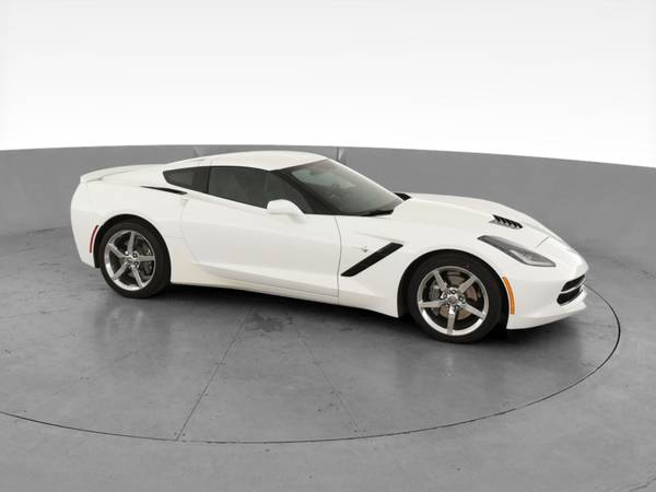 2014 Chevy Chevrolet Corvette Stingray Coupe 2D coupe White -... for sale in Syracuse, NY – photo 14