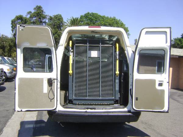 08 Ford E350 High-Top Extended Cargo Passenger Van RV Handicap... for sale in Corona, CA – photo 16