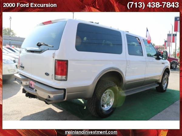 2000 Ford Excursion 137" WB Limited 4WD with Tri-panel rear door-inc: for sale in Houston, TX – photo 6