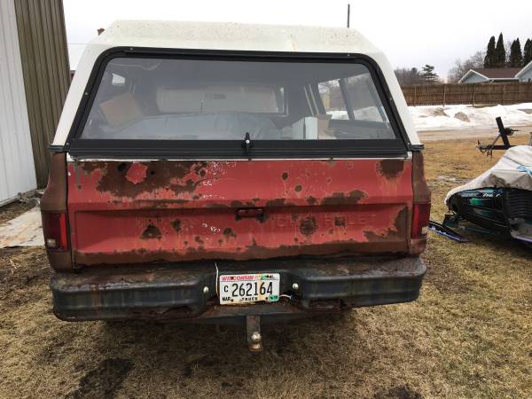 1983 Chev with plow for sale in Green Bay, WI – photo 3