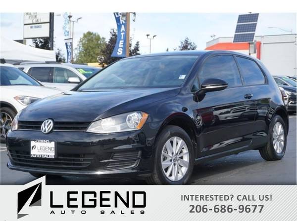 2015 Volkswagen Golf Coupe Volkswagon S Hatchback Coupe 2D Golf VW for sale in Burien, WA