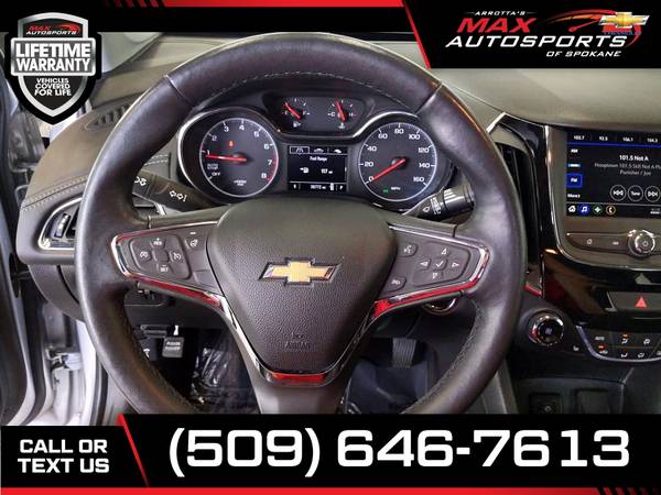 $284/mo - 2019 Chevrolet Cruze Premier LEATHER LOADED - LIFETIME... for sale in Spokane, MT – photo 7