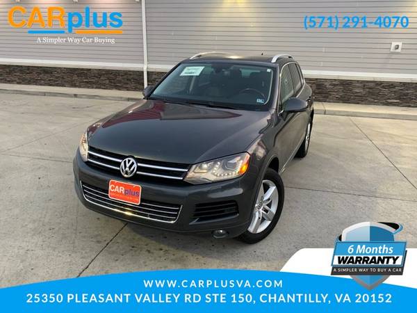 2012 VW Volkswagen Touareg Sport suv Galapagos Gray Metallic for sale in CHANTILLY, District Of Columbia – photo 4