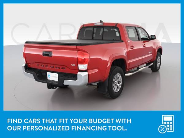 2016 Toyota Tacoma Double Cab SR5 Pickup 4D 5 ft pickup Red for sale in Richmond , VA – photo 8