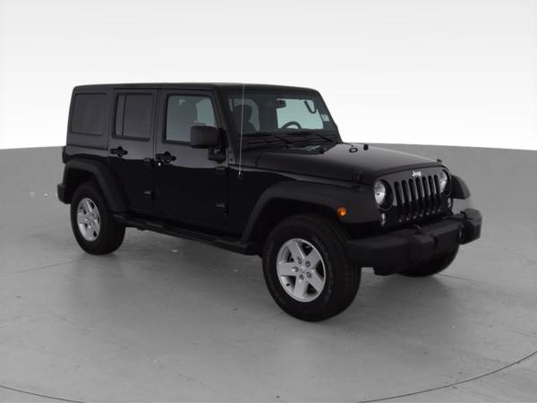 2017 Jeep Wrangler Unlimited Sport SUV 4D suv Black - FINANCE ONLINE... for sale in Athens, OH – photo 15