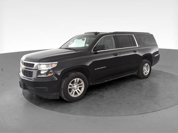 2017 Chevy Chevrolet Suburban LT Sport Utility 4D suv Black -... for sale in Washington, District Of Columbia – photo 3