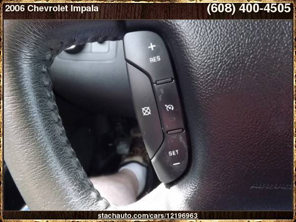 2006 Chevrolet Impala 4dr Sdn LT 3.5L with License plate bracket,... for sale in Janesville, WI – photo 11