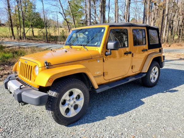 Jeep Wrangler Sahara Unlimited 4x4 - cars & trucks - by owner -... for sale in Julian, NC – photo 3