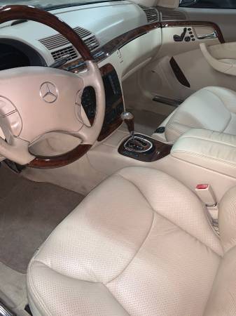 2004 Mercedes Benz S 500 4 matic 1 Owner Garage Kept Low mileage for sale in Peoria, IL – photo 2