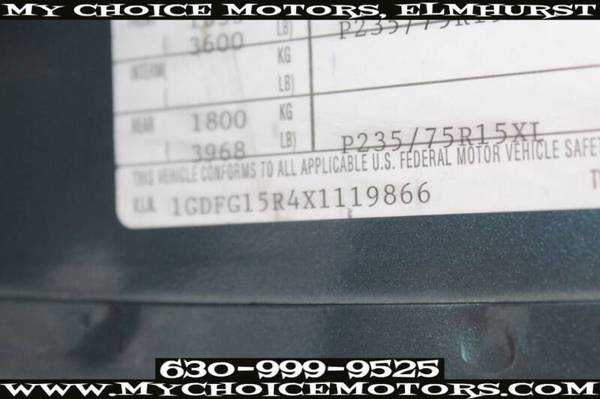 1999 GMC SAVANA CARGO 3ROW LEATHER ALLOY GOOD TIRES 119866 - cars & for sale in Elmhurst, WI – photo 8