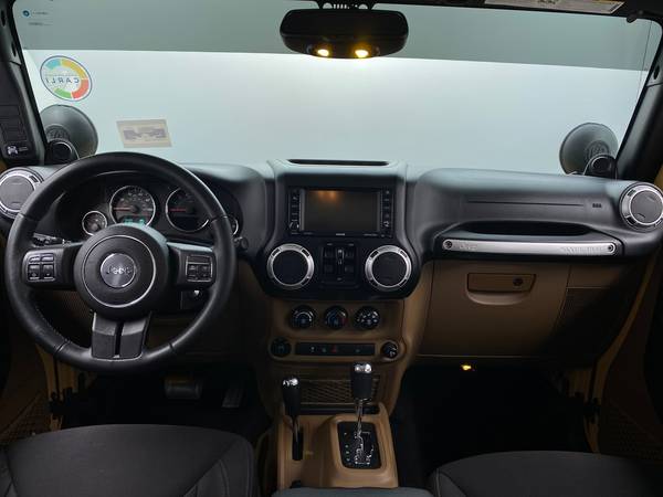 2014 Jeep Wrangler Unlimited Rubicon Sport Utility 4D suv Beige - -... for sale in State College, PA – photo 21