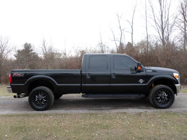 LIFTED POWERSTROKE 2015 FORD F350 CREW CAB 4X4 - cars & trucks - by... for sale in Petersburg, MI – photo 4
