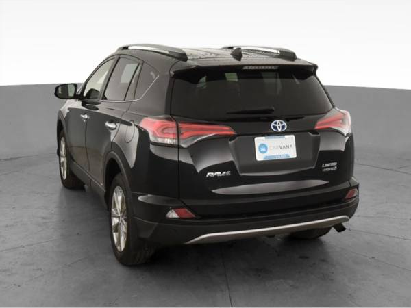 2017 Toyota RAV4 Hybrid Limited Sport Utility 4D suv Black - FINANCE... for sale in Arlington, District Of Columbia – photo 8