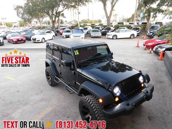 2016 Jeep Wrangler Unlimited S Unlimited Sport TAX TIME DEAL!!!!!... for sale in TAMPA, FL – photo 21