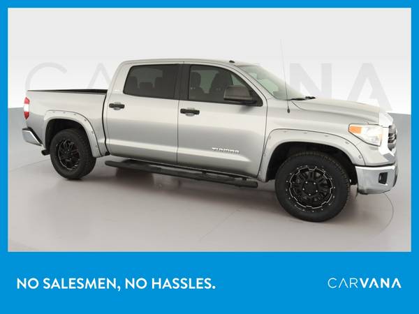 2015 Toyota Tundra CrewMax SR5 Pickup 4D 5 1/2 ft pickup Silver for sale in South El Monte, CA – photo 11