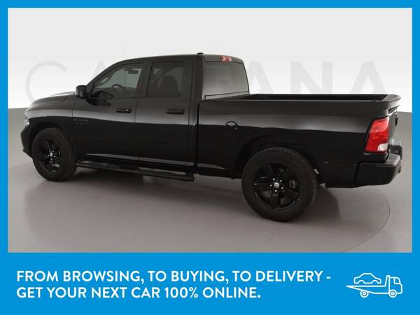 2017 Ram 1500 Quad Cab Express Pickup 4D 6 1/3 ft pickup Black for sale in Rockford, IL – photo 5