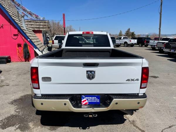 2011 RAM 3500 4WD Crew Cab LARAMIE LONGHORN Trade-In s, Welcome! for sale in Helena, MT – photo 6