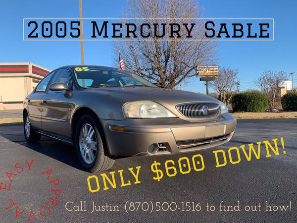 2005 Mercury Sable - $600 DOWN - easy approval..WE TAKE TRADES!!! -... for sale in Springdale, AR