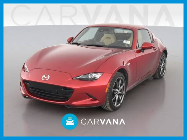 2019 MAZDA MX5 Miata RF Grand Touring Convertible 2D Convertible Red for sale in QUINCY, MA