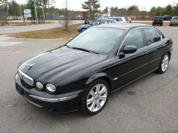 2003 JAGUAR X-TYPE ALL WHEEL DRIVE BLACK ON BLACK LOADED VERY... for sale in Milford, ME – photo 8