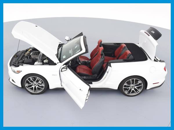 2015 Ford Mustang GT Premium Convertible 2D Convertible White for sale in Atlanta, LA – photo 16