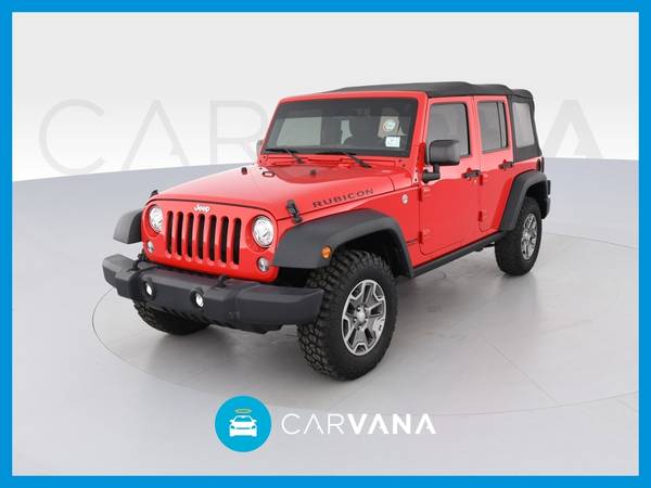 2017 Jeep Wrangler Unlimited Rubicon Sport Utility 4D suv Red for sale in Muskegon, MI