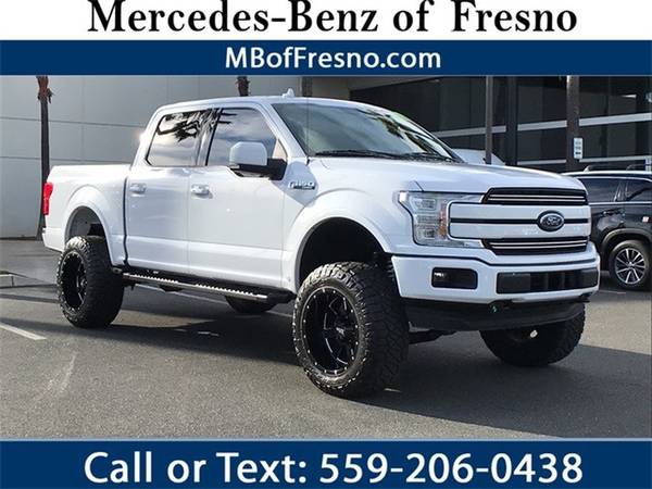 2018 Ford F-150 Lariat 4x4 With ONLY 8K Miles Like New - cars & for sale in Fresno, WY