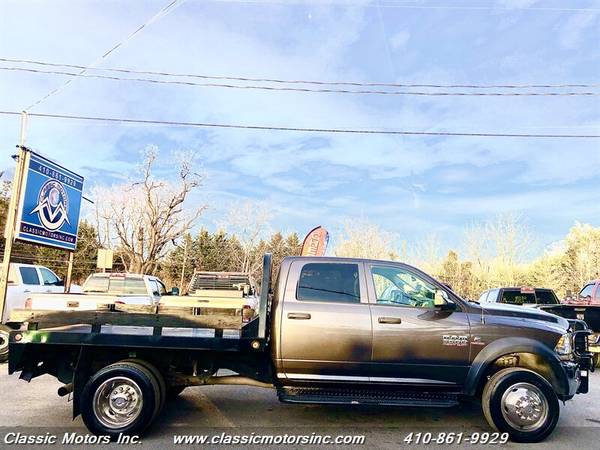 2014 Dodge Ram 5500 Crew Cab 4x4 Flat Bed DRW TEXAS TRUCK! LO for sale in Finksburg, PA – photo 4