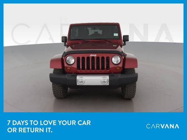 2012 Jeep Wrangler Unlimited Sahara Sport Utility 4D suv Red for sale in Cleveland, OH – photo 13
