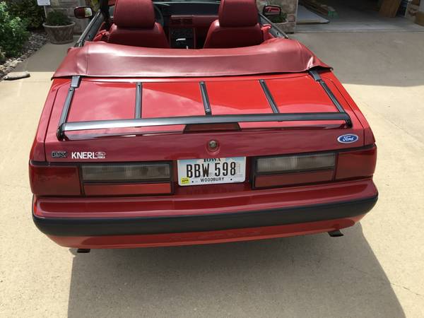 89 Mustang Convertible for sale in Sioux City, IA – photo 3
