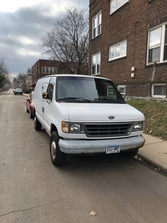 1995 Ford E 250 Cargo Van - cars & trucks - by owner - vehicle... for sale in Saint Paul, MN – photo 2