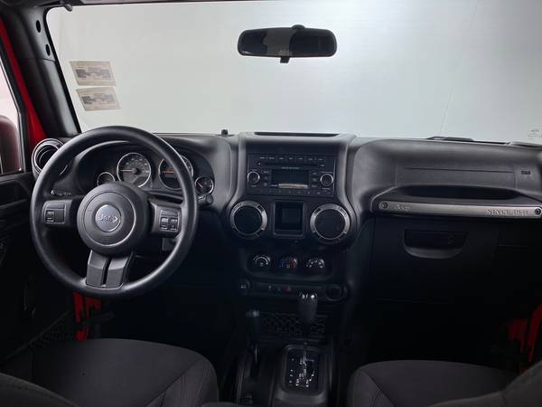 2015 Jeep Wrangler Unlimited Sport S SUV 4D suv Red - FINANCE ONLINE... for sale in Atlanta, MI – photo 22