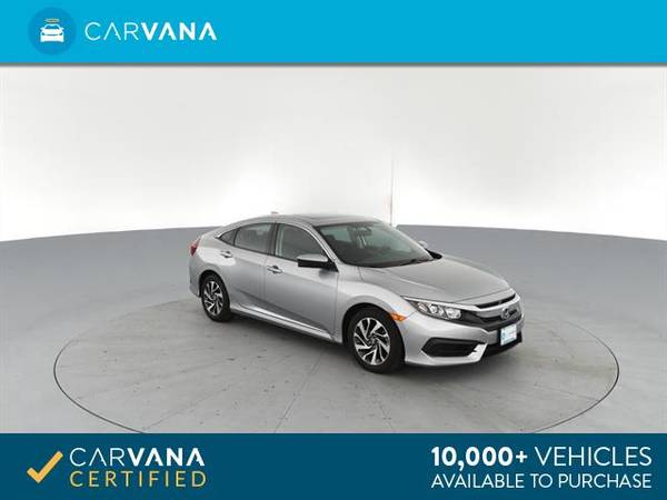 2017 Honda Civic EX Sedan 4D sedan SILVER - FINANCE ONLINE for sale in Bethlehem, PA – photo 9