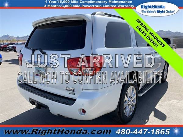 Used 2013 Toyota Sequoia Platinum/6, 298 below Retail! - cars & for sale in Scottsdale, AZ – photo 5