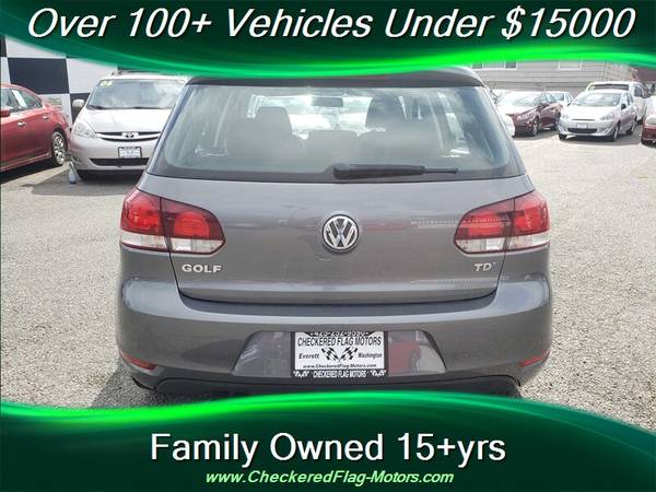 2013 Volkswagen Golf TDI Low Mile Local Car!!! - cars & trucks - by... for sale in Everett, WA – photo 9