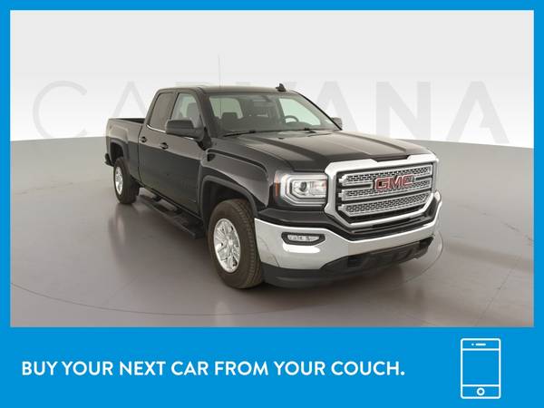 2018 GMC Sierra 1500 Double Cab SLE Pickup 4D 6 1/2 ft pickup Black for sale in Arlington, District Of Columbia – photo 12