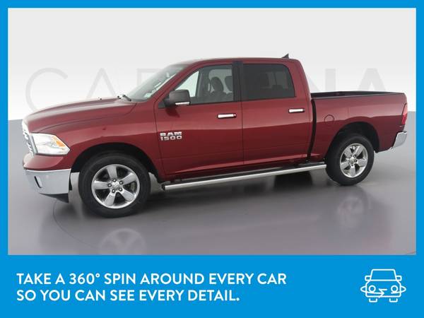 2014 Ram 1500 Crew Cab Big Horn Pickup 4D 5 1/2 ft pickup Red for sale in Kingston, NY – photo 3