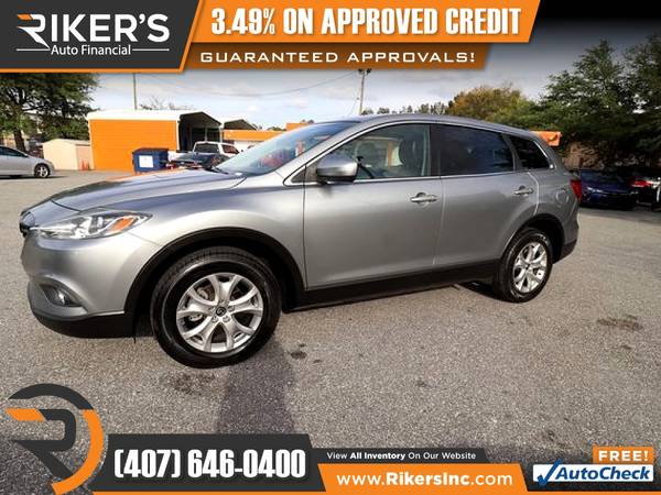 $153/mo - 2014 Mazda CX-9 Touring - 100 Approved! - cars & trucks -... for sale in Kissimmee, FL – photo 3